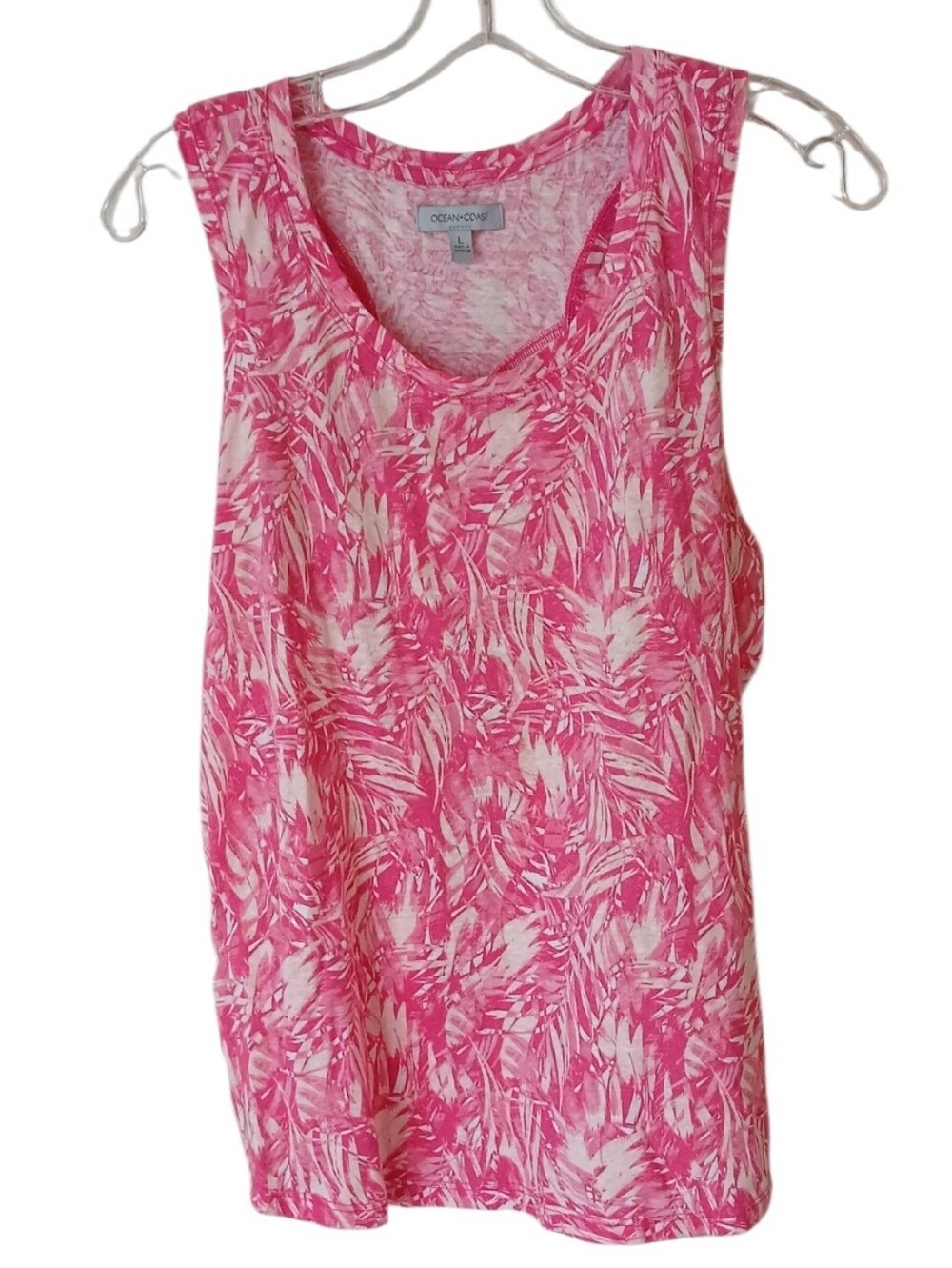 Ocean + Coast Sleeveless Tank Top Size Large